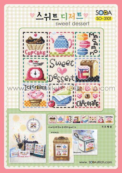 Sodastitch Indonesia PKT-SO-3101 - Paket Sodastitch - Paket Sweet Dessert