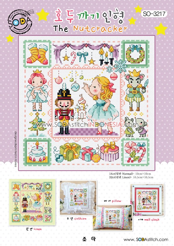 Sodastitch Indonesia PKT-SO-3217 - Paket Sodastitch - Paket The Nutcracker