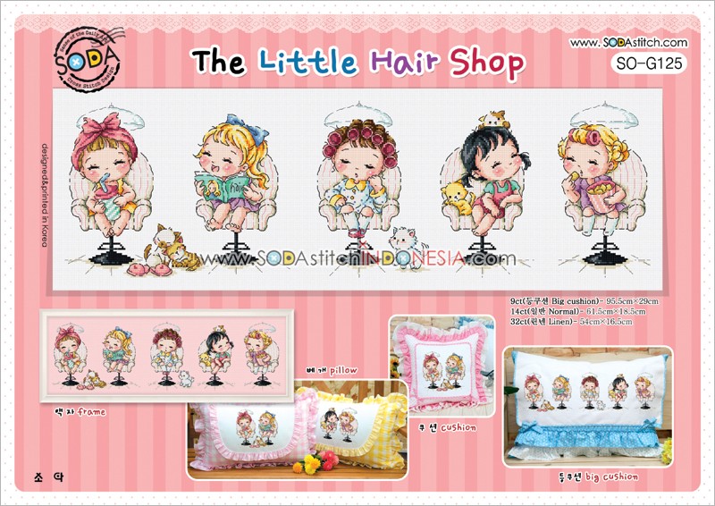 Sodastitch Indonesia PKT-SO-G125 - Paket Sodastitch - Paket The Little Hair Shop