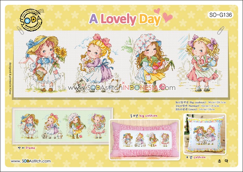 Sodastitch Indonesia PKT-SO-G136 - Paket Sodastitch - Paket A Lovely Day