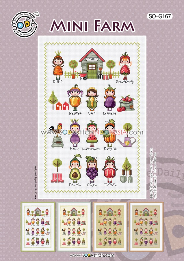 Sodastitch Indonesia PKT-SO-G167 - Paket Sodastitch - Mini Farm