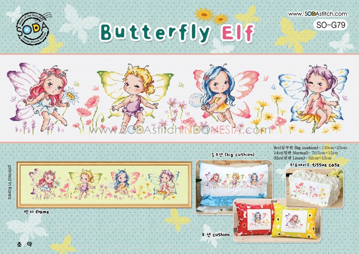 Sodastitch Indonesia PKT-SO-G79 - Paket Sodastitch - Paket Butterfly Elf