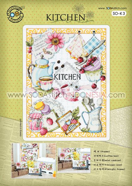 Sodastitch Indonesia PKT-SO-K3 - Paket Sodastitch - Paket Kitchen