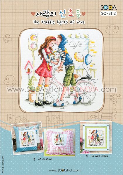 Sodastitch Indonesia SO-3112 - Pola Sodastitch - The Traffic Lights Of Love