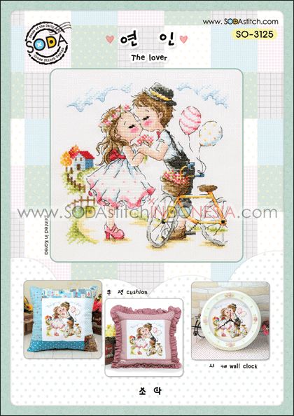 Sodastitch Indonesia SO-3125 - Pola Sodastitch - The Lover