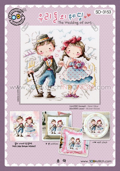 Sodastitch Indonesia SO-3153 - Pola Sodastitch - The Wedding Of Ours