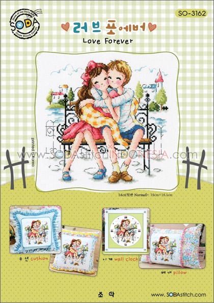 Sodastitch Indonesia SO-3162 - Pola Sodastitch - Love Forever