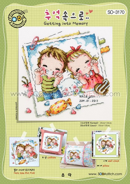 Sodastitch Indonesia SO-3170 - Pola Sodastitch - Getting Into Memory