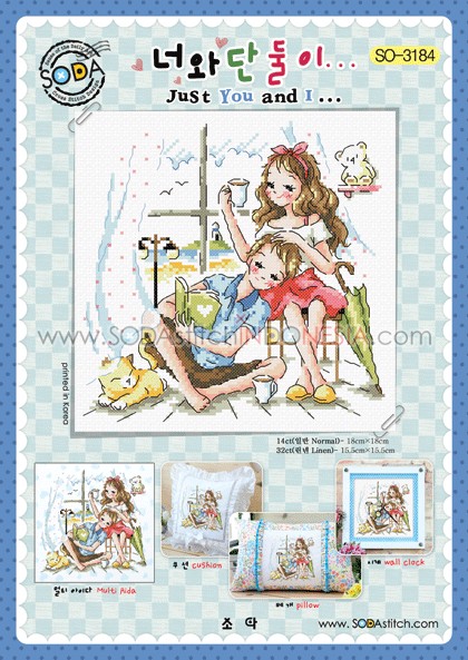 Sodastitch Indonesia SO-3184 - Pola Sodastitch - Just You And I...