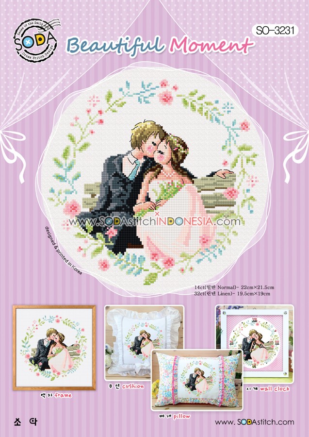 Sodastitch Indonesia SO-3231 - Pola Sodastitch - Beautiful Moment