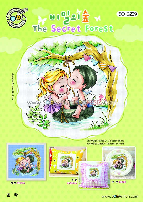 Sodastitch Indonesia SO-3239 - Pola Sodastitch - The Secret Forest