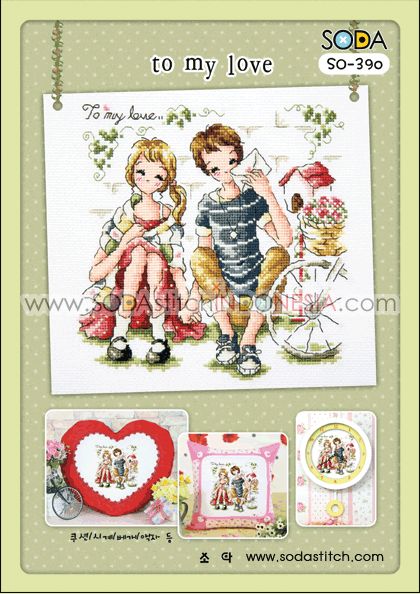 Sodastitch Indonesia SO-390 - Pola Sodastitch - To My Love