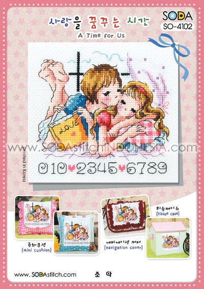 Sodastitch Indonesia SO-4102 - Pola Sodastitch - A Time For Us