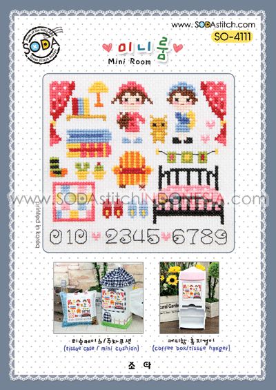 Sodastitch Indonesia SO-4111 - Pola Sodastitch - Mini Room