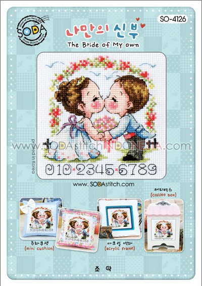 Sodastitch Indonesia SO-4126 - Pola Sodastitch - The Bride Of My Own