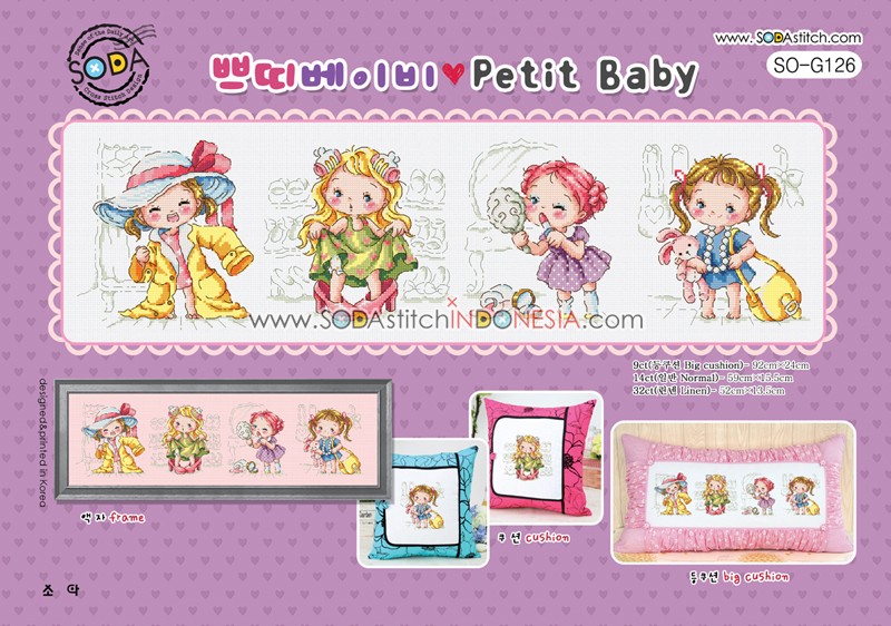 Sodastitch Indonesia SO-G126 - Pola Sodastitch - Petit Baby