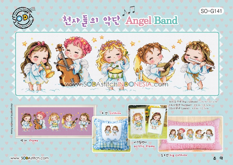 Sodastitch Indonesia SO-G141 - Pola Sodastitch - Angel Band