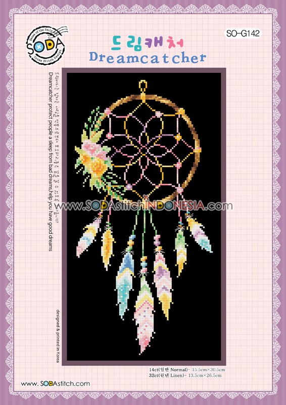 Sodastitch Indonesia SO-G142 - Pola Sodastitch - Dreamcatcher