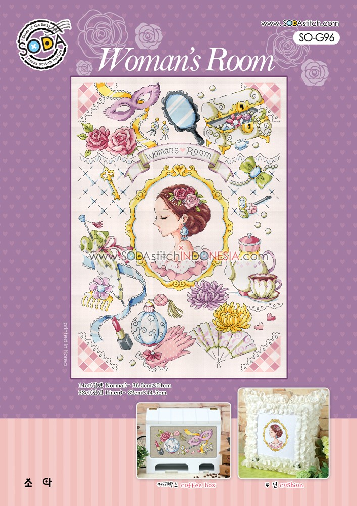 Sodastitch Indonesia SO-G96 - Pola Sodastitch - Woman's Room