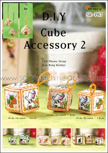 Sodastitch Indonesia SR-P67 - Pola Shiny Room - D.I.Y. Cube Accessories 2