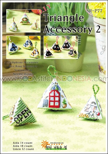 Sodastitch Indonesia SR-P77 - Pola Shiny Room - Triangle Accessories 2