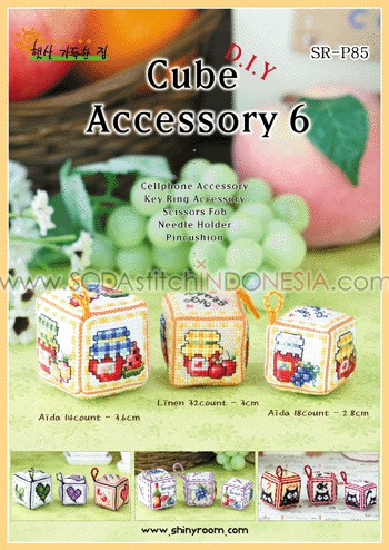 Sodastitch Indonesia SR-P85 - Pola Shiny Room - D.I.Y. Cube Accessories 6