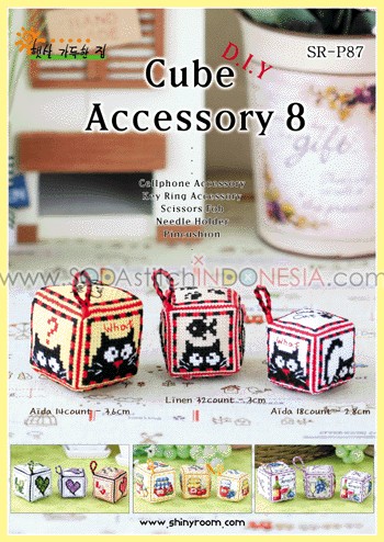 Sodastitch Indonesia SR-P87 - Pola Shiny Room - D.I.Y. Cube Accessories 8